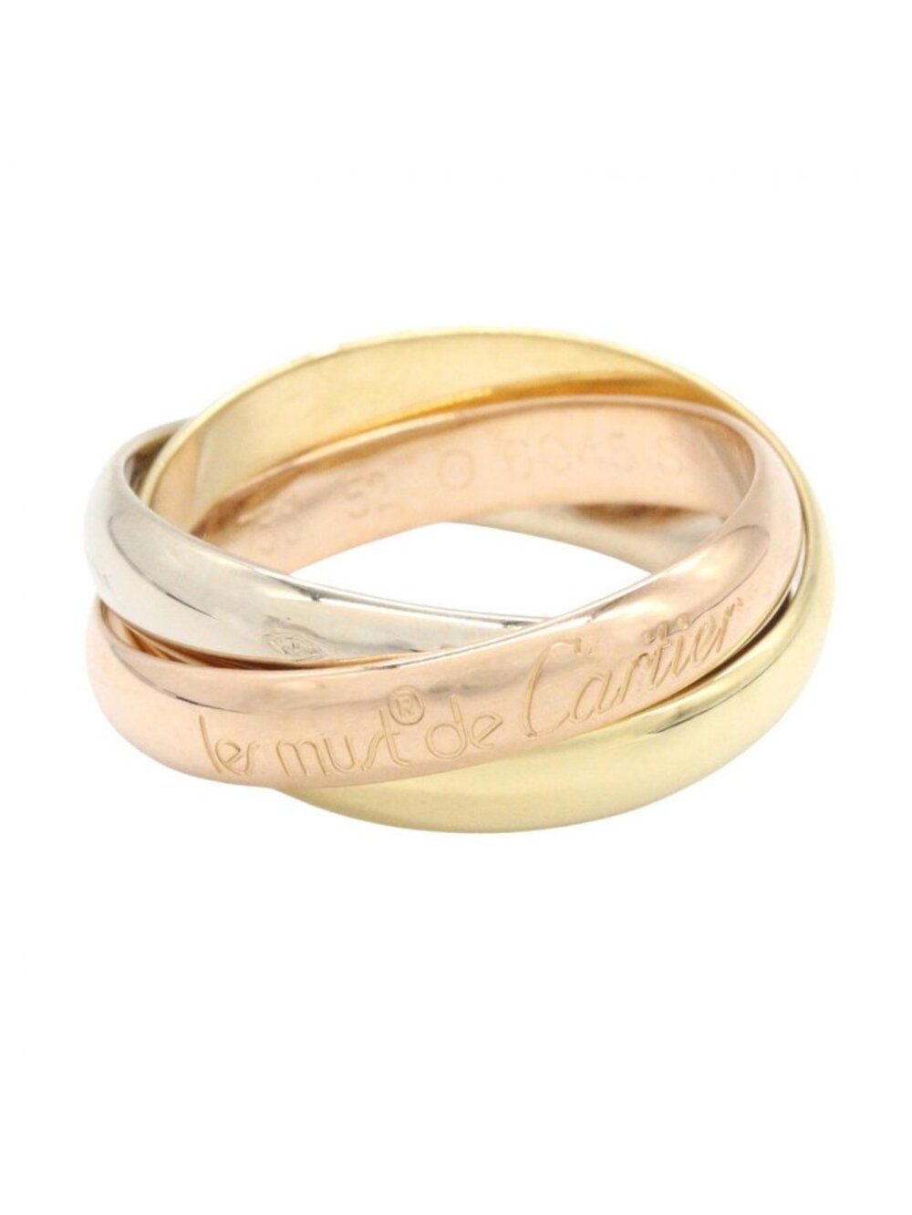 Cartier Ring Trinity 18k White Gold